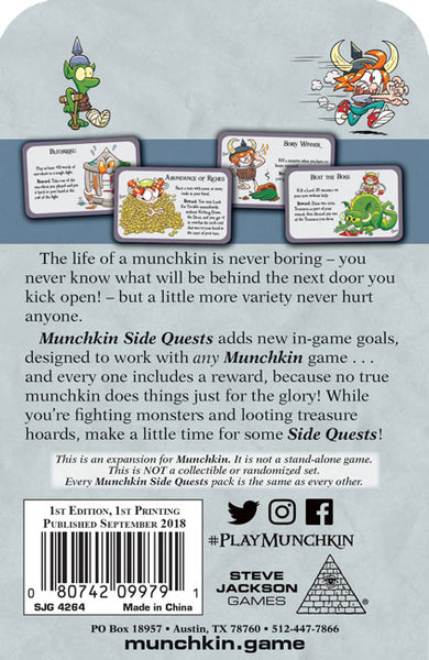 Munchkin Side Quests