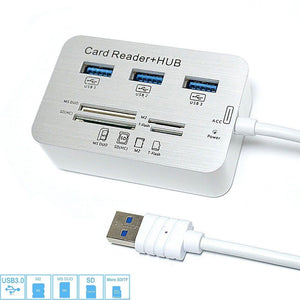 USB 3.0 Hub + Card Reader